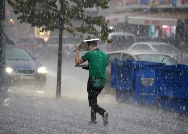 Meteoroloji saat verdi. Sakın evden çıkmayın